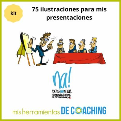KIT 75 ilustraciones para mis presentaciones Misherrameintasdecoaching.com