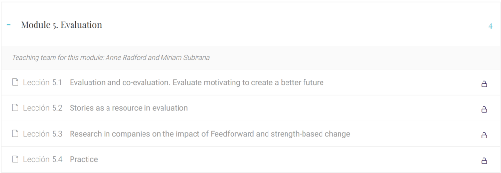 Appreciative Inquiry Feedback M5