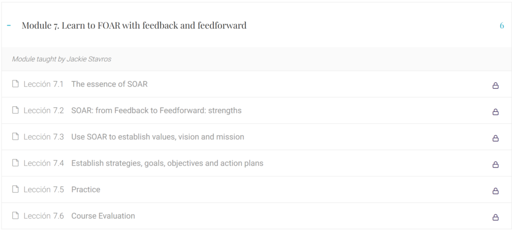 Appreciative Inquiry Feedback M7