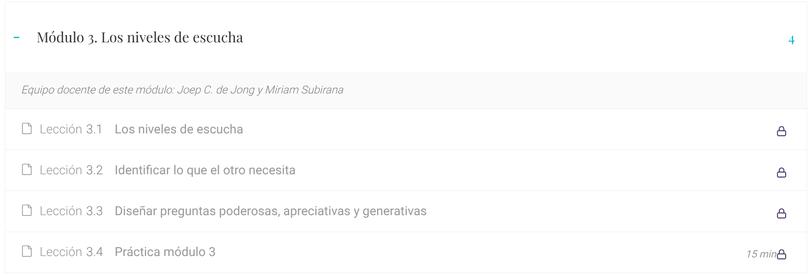 Formación : Feedback apreciativo y feedforward M3